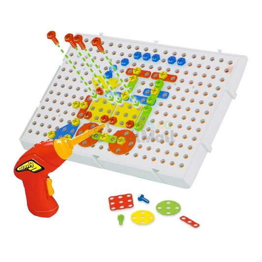 Puzzle Magic Plate DIY Education toy for kids 144 Pcs