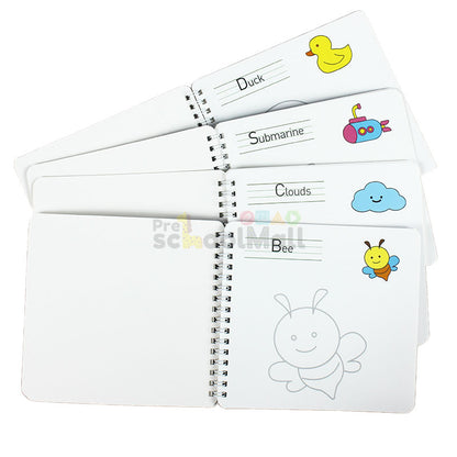 Reusable Groove Control Pen Drawing Books