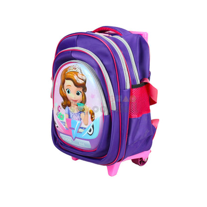 Sofia Embossed Trolley School Bag 15″