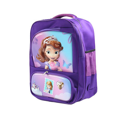 Sofia Style Cartoon Kids Backpack 15 inch 2899 - Preschool mall - Preschool Supplies & Educational Toys