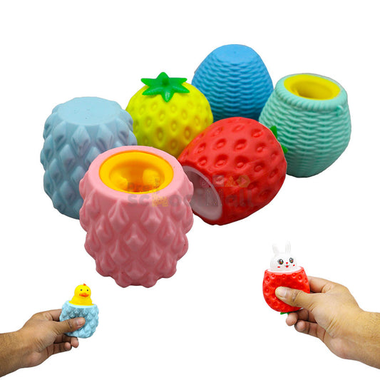 Soft Colorful Squeeze Fidget Squishy Toy (0549)