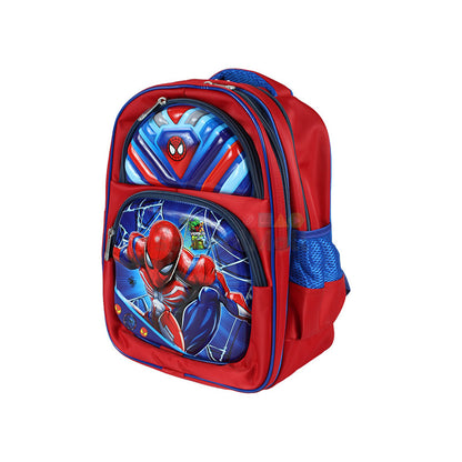 Spiderman Embossed School Bag 14 inch (1761)