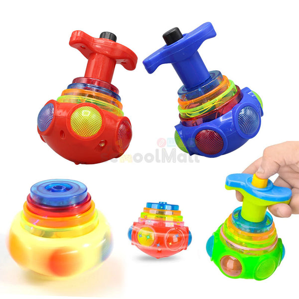 UFO Spinning Top with Flash Light & Music – Preschool mall - Preschool ...