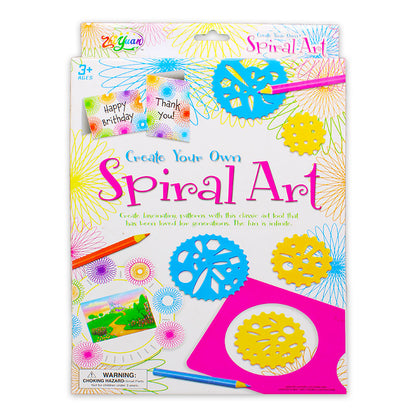 Spiral Art Activity Kit for Kids