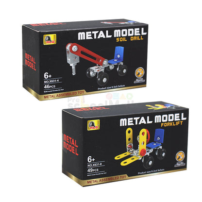 STEM Metal Assembled Toy Cranes Small