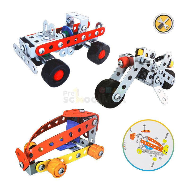 STEM Metal Assembled Toy Vehicle Medium