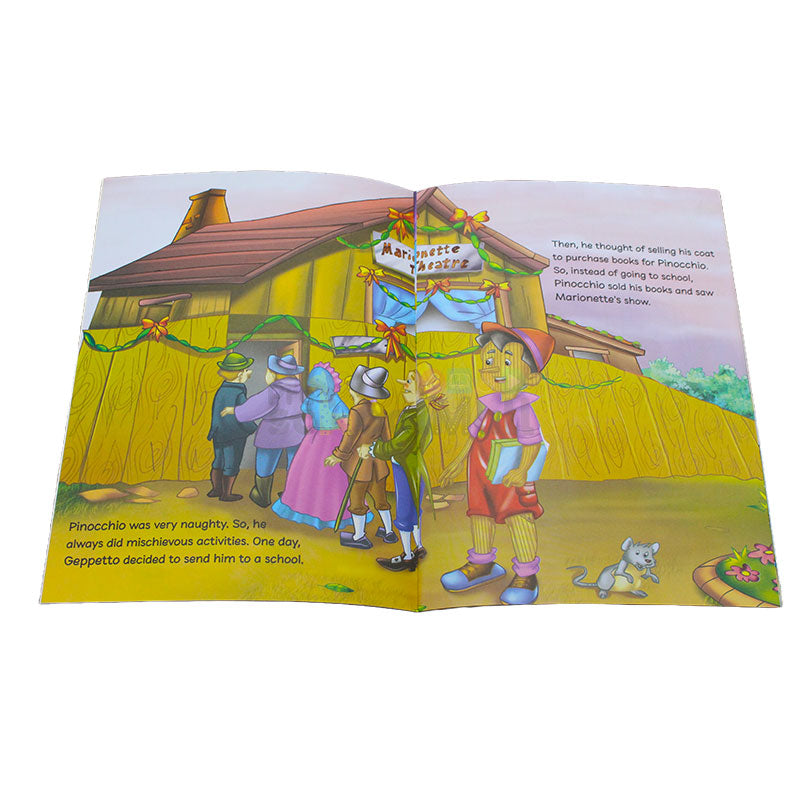 The Adventure of Pinocchio Fairy Tales Story Book