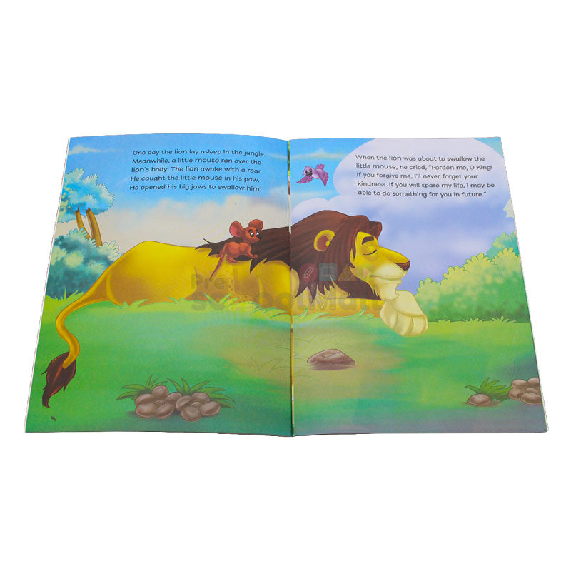 The Lion & The Mouse Fairy Tales Story Book