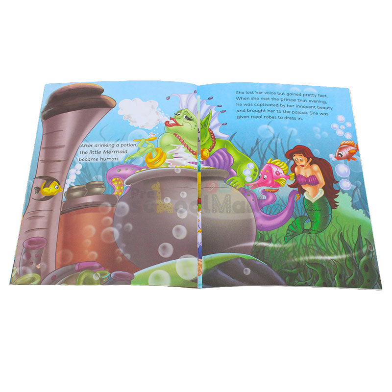 The Little Mermaid Fairy Tales Story Book