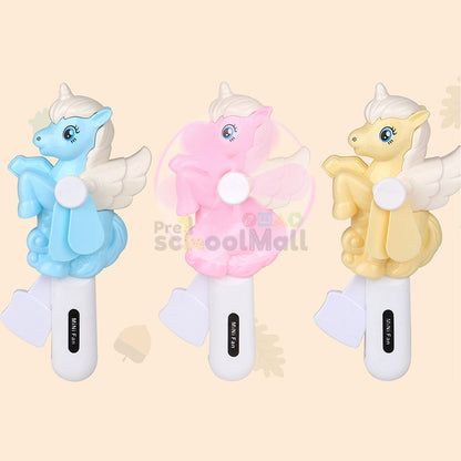 Unicorn Mini Hand Fan Toy