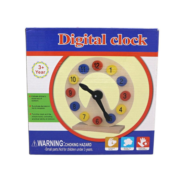 Digital Wooden Clock A-100