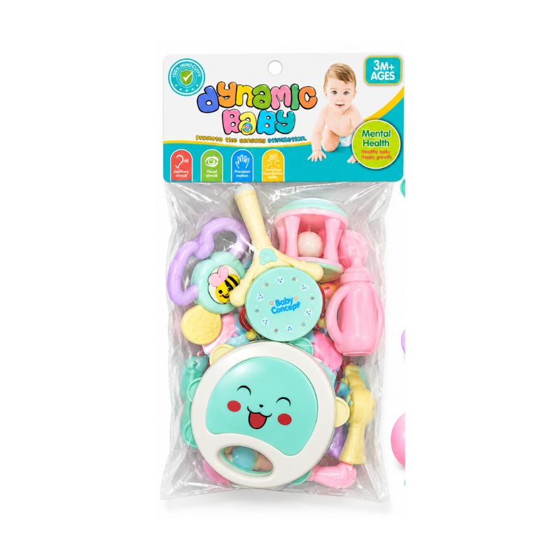 Dynamic Baby 7 Pcs Rattle & Musical Toy Set