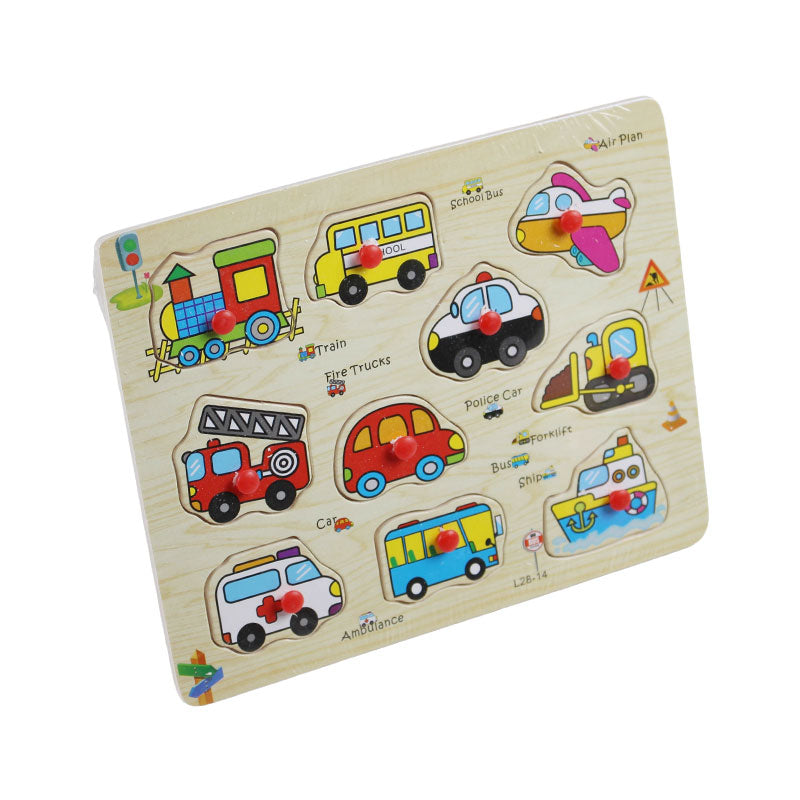 Peg Puzzle Board for Toddlers #02028