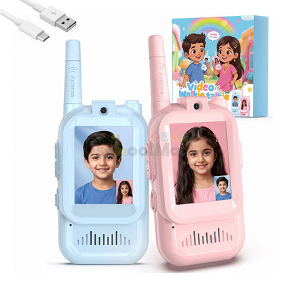 Video Walkie Talkie 2 Pcs For Kids – (Rechargeable)