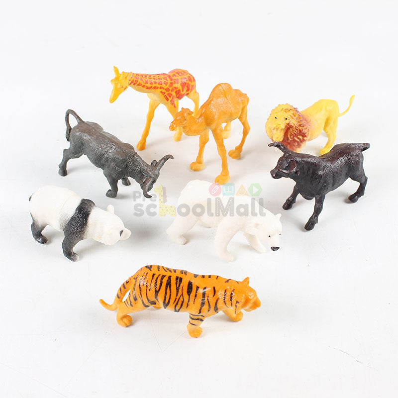 Wild Animal World for Kids 8 Pcs #0720