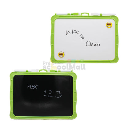 Wipe & Clean White and Black Magnetic Writing Board (1532)