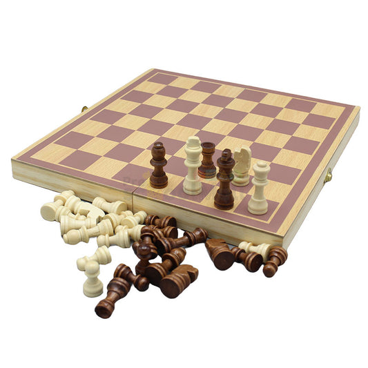 Folding Chess Set Wooden
