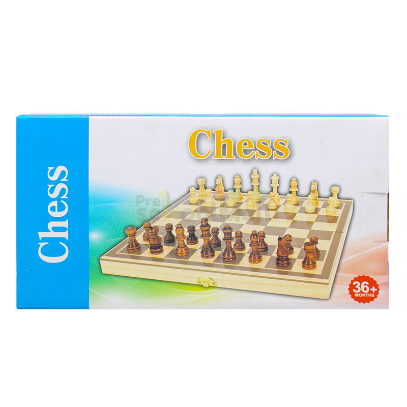 Folding Chess Set Wooden