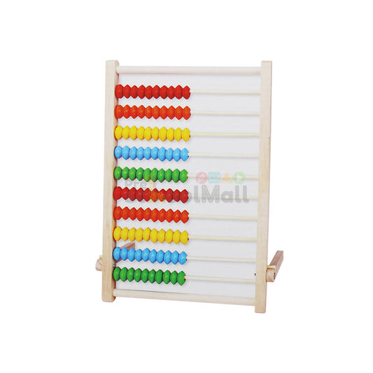 Wooden 10 Row Calculation Abacus Toy