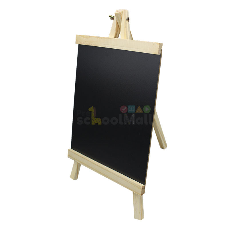Wooden Black Board with Adjustable Stand (Large)