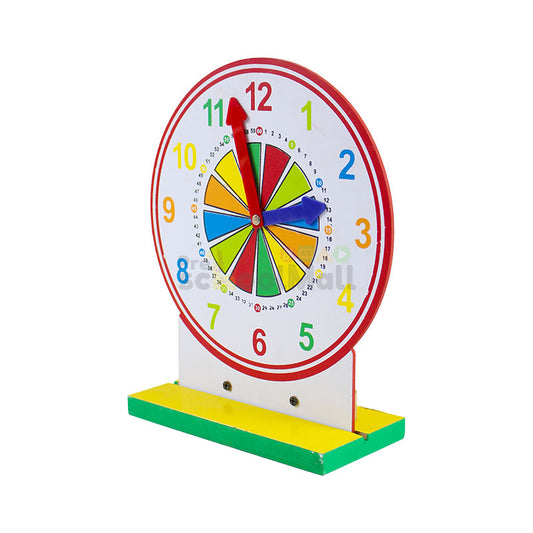 Wooden Clock Toy For Learning Number