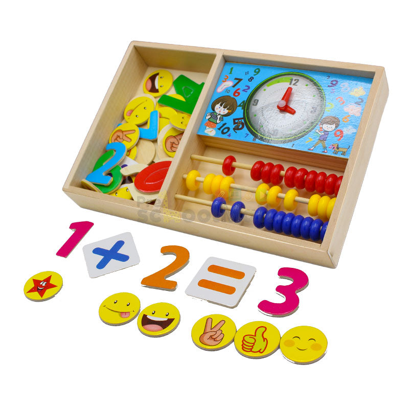 Wooden Early Childhood Fun Learning Box – Preschool mall - Preschool ...