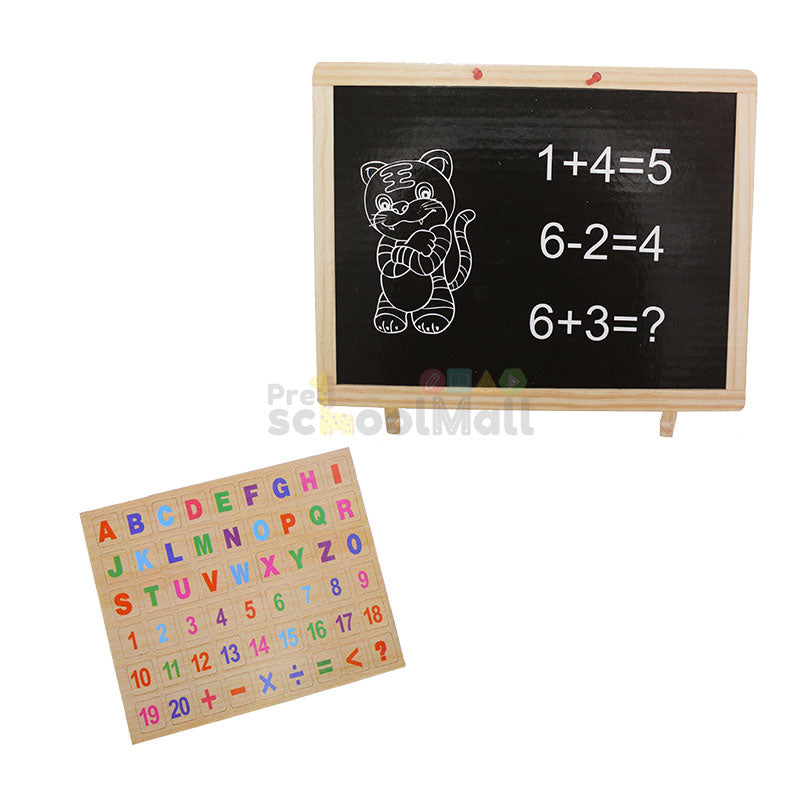 Wooden Erasable Drawing Board with Stand