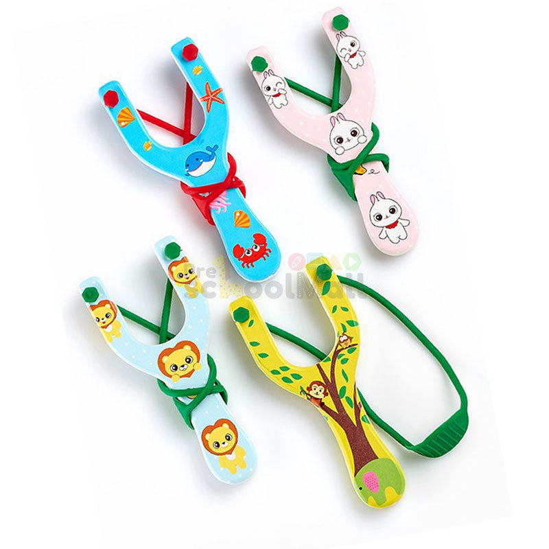Wooden Slingshot Toy for Kids