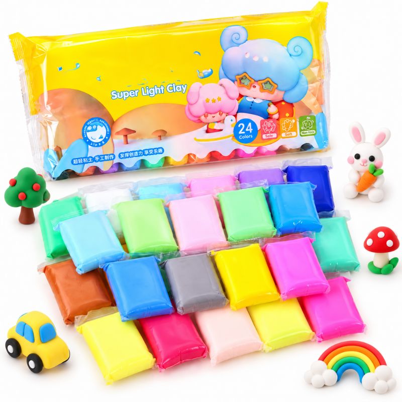 Super Light Clay – 24 Colors