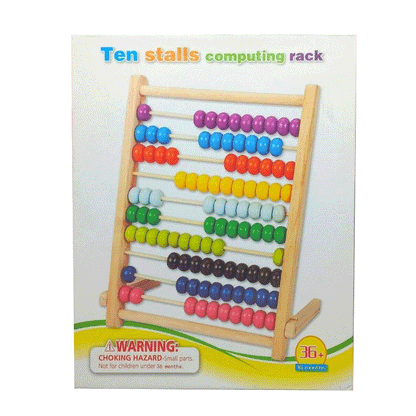 Abacus - Ten Stalls Computing Rack - Educational Toys