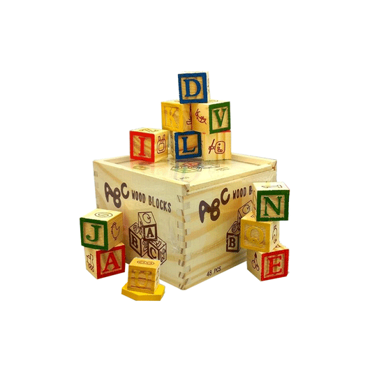 Alphabets Wooden Blocks Small