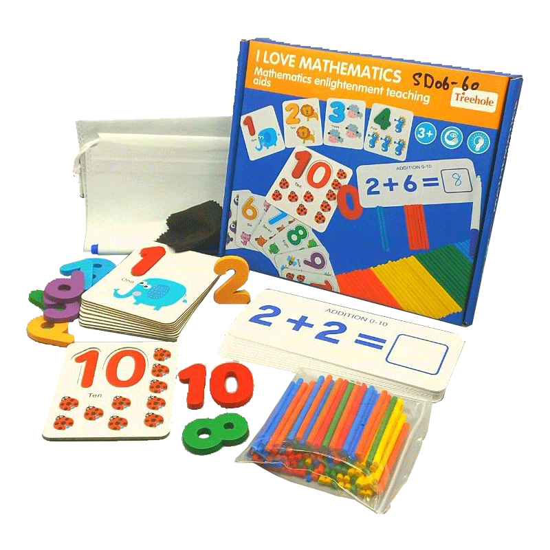 Child Math Learning Games Cards Mathematics Learning Game – Preschool mall - Preschool Supplies ...