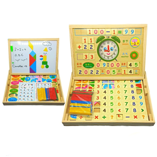 Magnetic Puzzle Arithmetic Learning Box