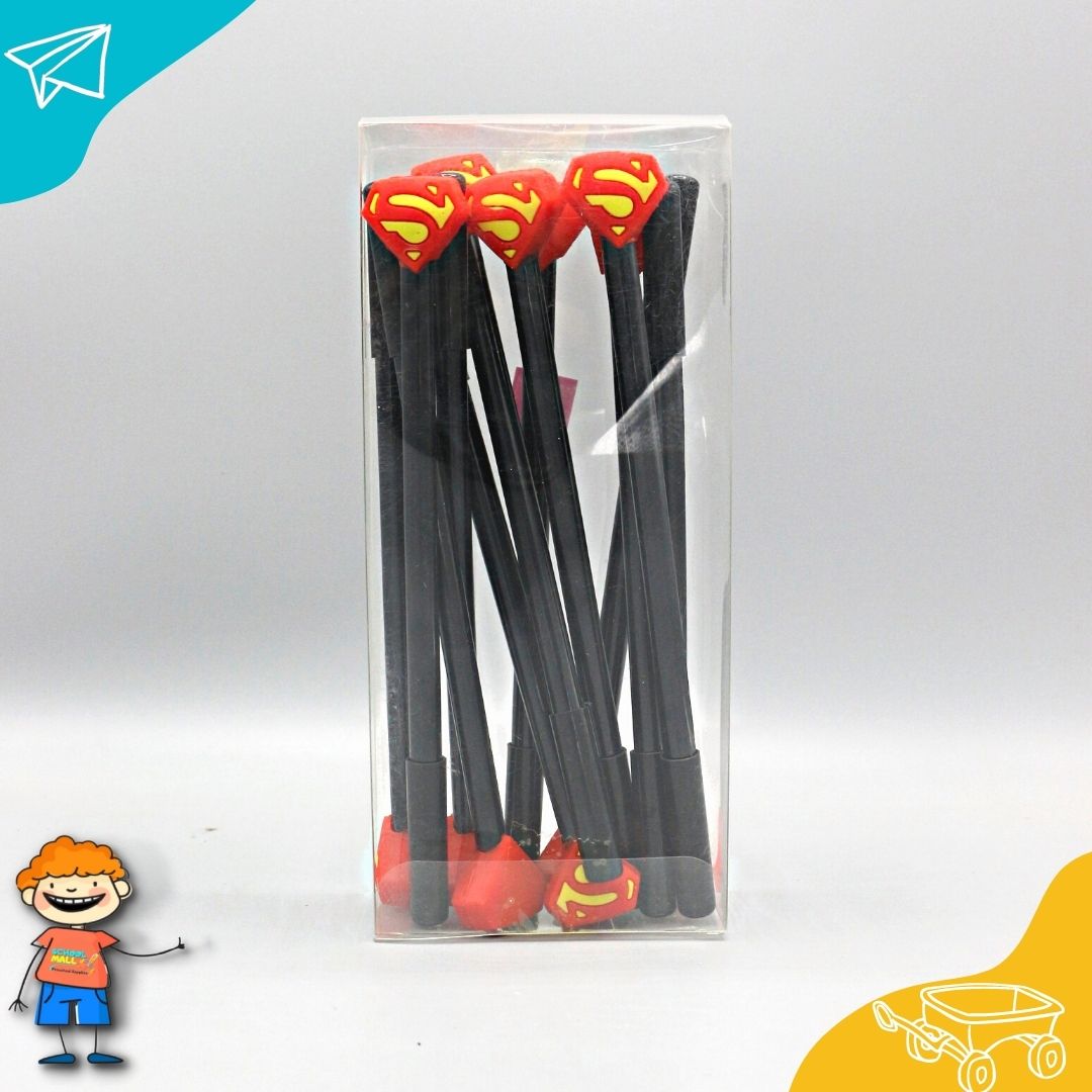 12 pcs super-man ball pen 02