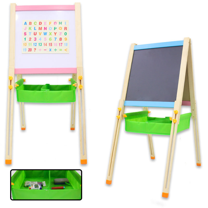 Wooden Multi-function Drawing Board (Adjustable)