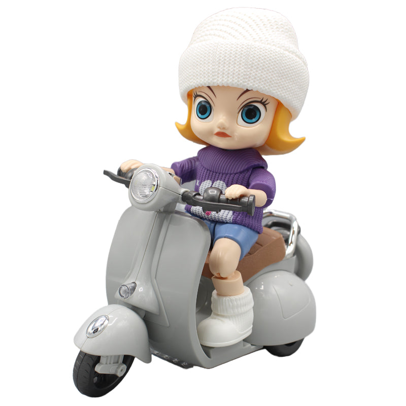 Motor Scooter Fun Toy with Doll