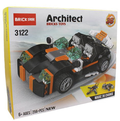256+ PCs Architect Bricks Blocks
