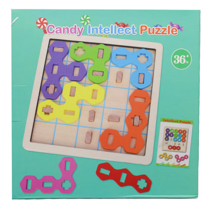 Wooden Candy Intellect Puzzle