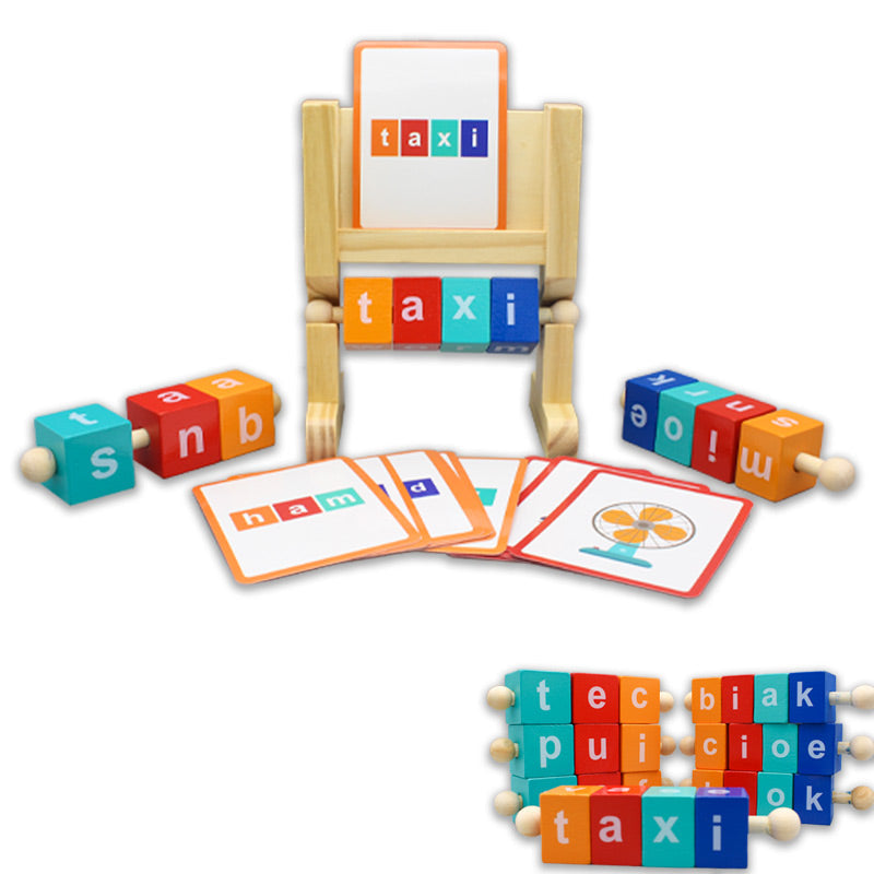 Word Memory Rack Wooden Word Memory Rack – Preschool mall - Preschool Supplies ...