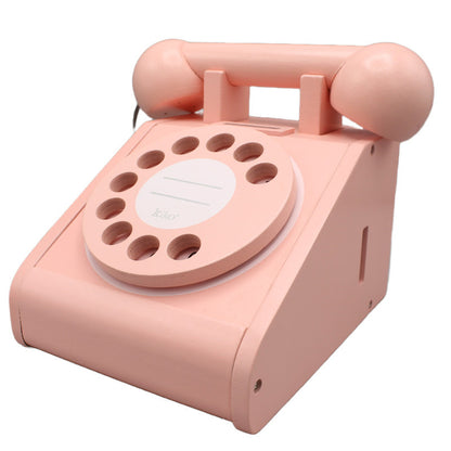 Wooden Telephone For Kids