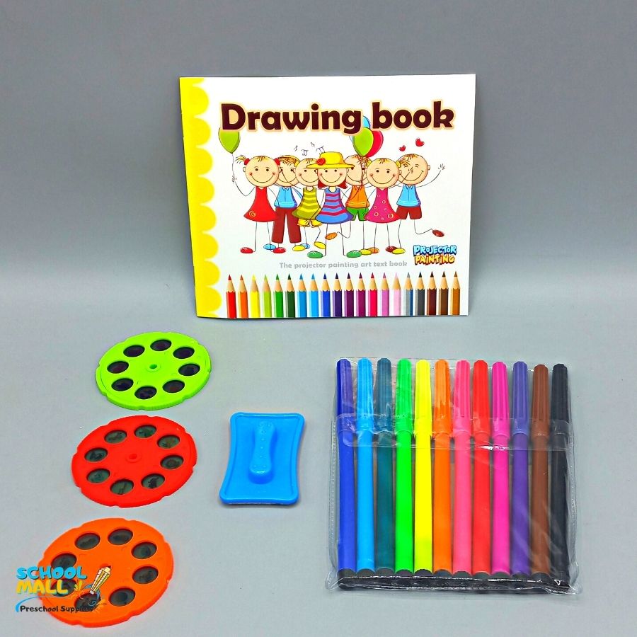 EDUCATIONAL TOYS, DRAWING PROJECTOR, PRESCHOOL, MONTESSORI