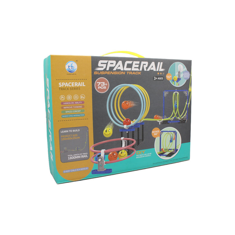 73 PCs Space Rail Track Toy