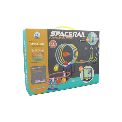 73 PCs Space Rail Track Toy