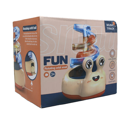 Rotating Snail Music Toy with Lights