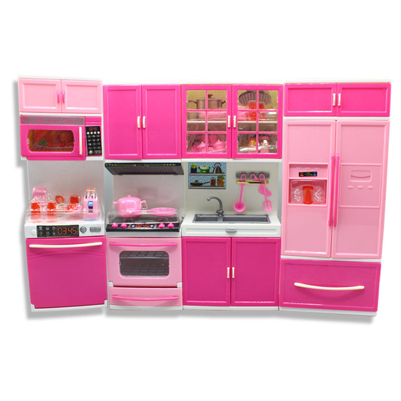 Modern Kitchen Play Set with Lights & Music