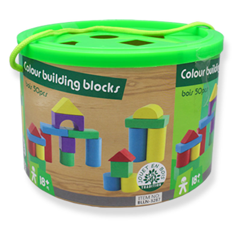 50 PCs Color Building Blocks