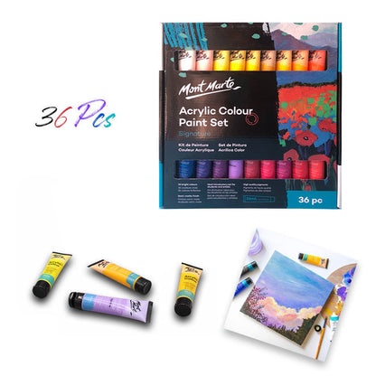 36 PCS Acrylic Color Paint Set