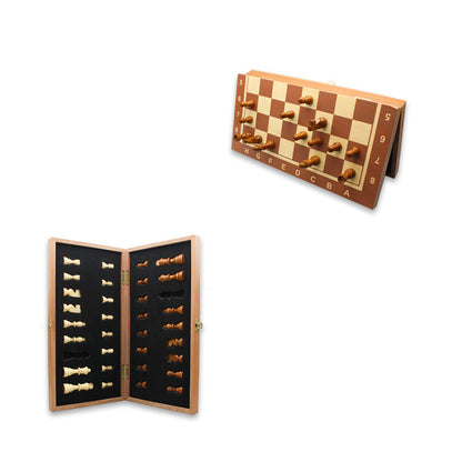 Wooden Magnetic International Chess (Small)