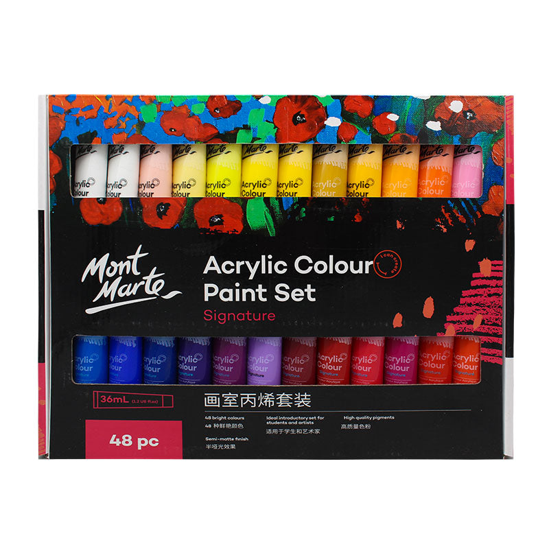 48 PCS Acrylic Color Paint Set