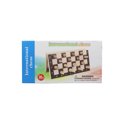 Wooden Magnetic International Chess (Small)